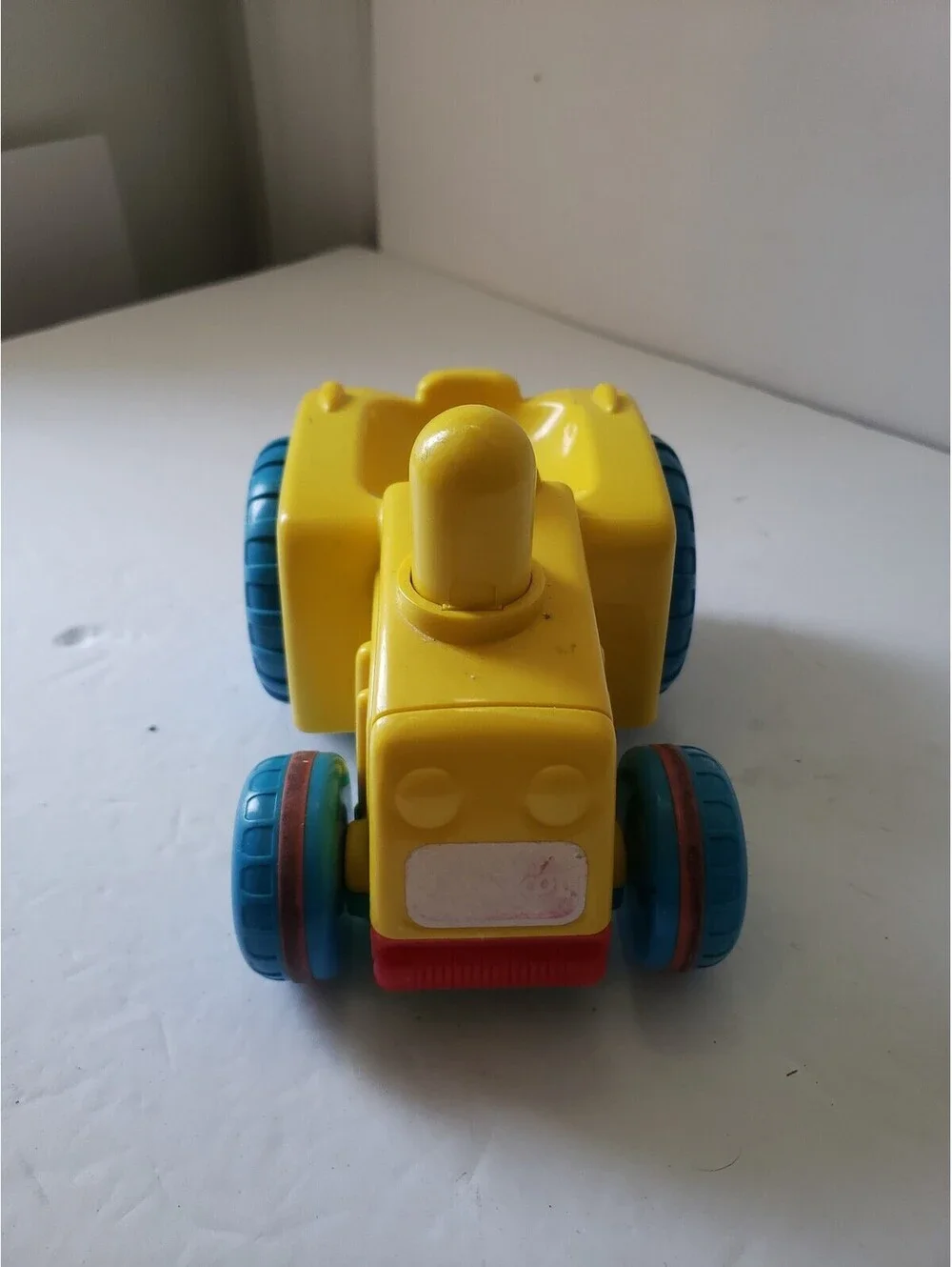 Hasbro Playskool Yellow Push & Drive Tractor Vintage 1995